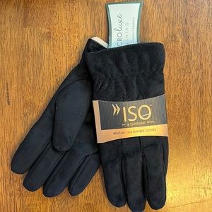 NWT Black Large Microfiber Isotoner Gloves
